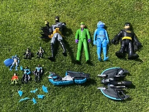 Dc Comics Bundle Figures Batman & Robin,Joker - Picture 1 of 7