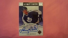 2007 08  Upper Deck Ultimate Signatures Lanny McDonald Autograph 