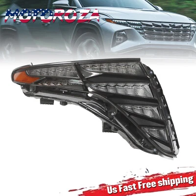 New LED DRL Headlight Passenger Side For 2022-2024 Hyundai Tucson 92208CW010 - Image 1 of 4