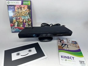 Microsoft Xbox 360 Kinect Sensor Bar Model 1414 w/Adventures Game FREE SHIPPING - Picture 1 of 9