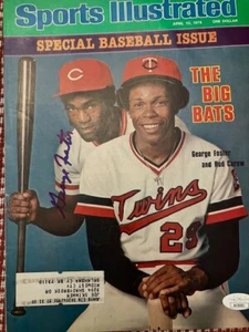 CINCINNATI REDS - GEORGE FOSTER signed 4/10/1978 Sports Illustrated cover -JSA - Picture 1 of 3