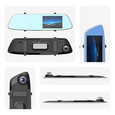 Single/Dual Recording Rear View 1080P HP Touch Screen Sensor Car Video Recorder - Image 1 of 4