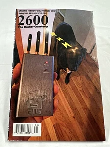 2600 The Hacker Quarterly Magazine - Spring 2007 v 24-1 *FREE SHIPPING!!* - Picture 1 of 2