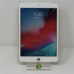 Unlocked Apple iPad Mini 3rd Gen 16GB 12.5.4 GOLD MH0K2LL/A - Picture 1 of 8