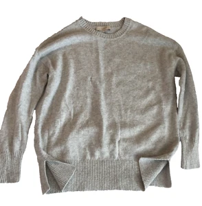 MAGLIONE PULLOVER GIROCOLLO LOFT DONNA M GRIGIO MAGLIA ORLO SPACCO ELASTICIZZATO - Foto 1 di 18