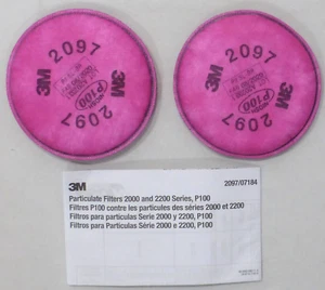 (2 Stück) 3M Partikelfilter P100, NEU - Bild 1 von 3