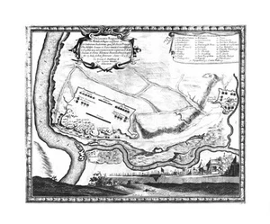 Antique map, Dahlbergh/Pufendorf, .. Regionis ubi Wistula et Bugus confluunt - Picture 1 of 1
