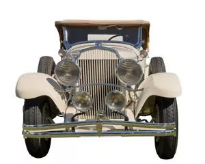 Antik 1929 Chrysler Auto / Automodell - 10" Wallart oder Tischplatte - Bild 1 von 1