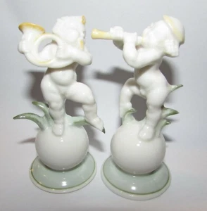 kunstabteilung 2 putten, zwei engel, little angels made in Germany - Bild 1 von 12