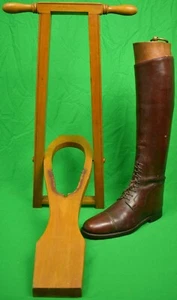 Bota de madera Abercrombie & Fitch hecha en Inglaterra - Imagen 1 de 6