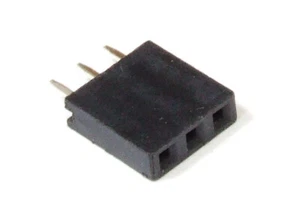 3-Pin Pol Single Row Header Female Straight Socket Buchsenleiste 1-reihig 2.54mm - Picture 1 of 1