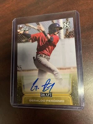 Geraldo Perdomo Signed 2020 Leaf Rookie Card - Image 1 of 2
