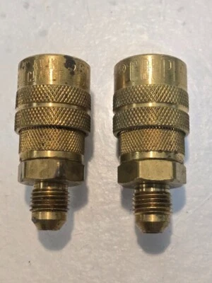 2 Quantity of Milton Kwik Change M Style Couplers 1/4"x5/16" Flare (2 Quantity) - Image 1 of 4
