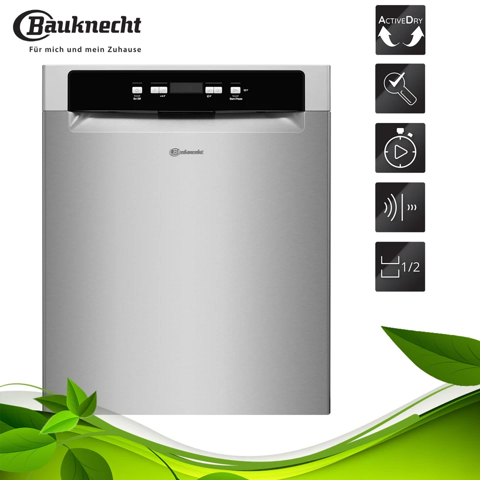 Bauknecht Unterbau-Geschirrspüler 60 cm automatische Türöffnung Vollwasserschutz - Bild 1 von 4