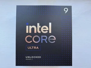 Intel Core Ultra 9 285K Unlocked CPU 5.7GHz boost LGA1851 24 Core Processor - Picture 1 of 11