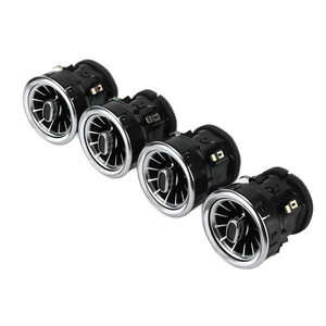 ・4pcs 3 Color Front LED Turbine Air Vent Ambient Light Kit For MercedesBenz - Picture 1 of 12