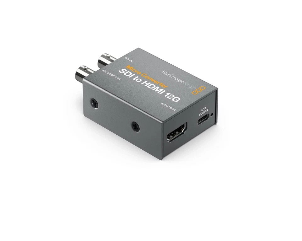 Blackmagic Design Micro Converter SDI to HDMI 12G Gray - Image 1 of 1