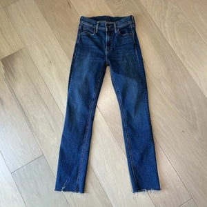 Mother The Mid Rise Dazzler Ankle Fray This Time Next Year Jean Women’s 25x28 - Picture 1 of 8