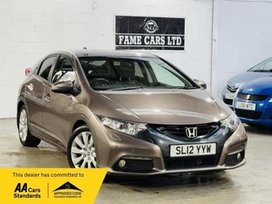 2012 Honda Civic 1.8 i-VTEC EX GT Auto Euro 5 5dr HATCHBACK Petrol Automatic - Picture 1 of 24