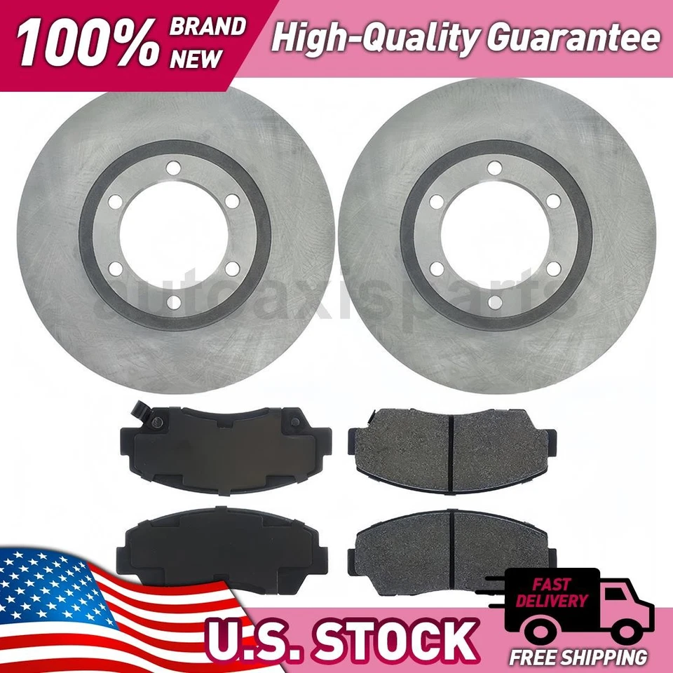 Kit de actualización de freno de disco de piezas delanteras centradas para Mazda B2000 1986-1987 Foto 1 de 1