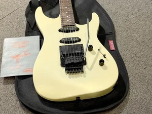 Charvel Model 3 Snow White Used 1980s Basswood Body Maple Neck w/Soft Case - Picture 1 of 11