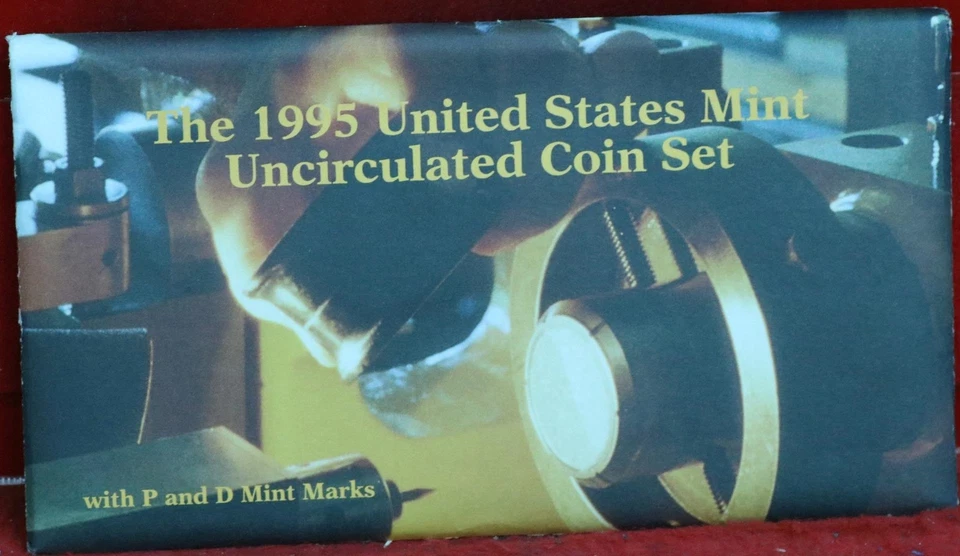 Uncirculated 1995 U.S. Mint Set P & D Mint - Image 1 of 1