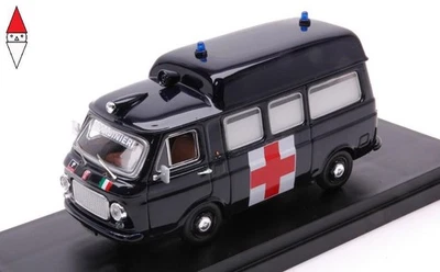 1/43 RIO FIAT 238 AMBULANZA CARABINIERI 1970 DARK BLUE - Immagine 1 di 3
