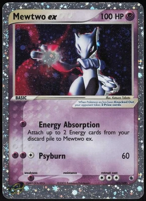Mewtwo ex Ultra Rare Ruby and Sapphire 101/109 MP - Image 1 of 2