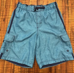 OP Ocean Pacific Badeshorts Jungen Small blau Cargo Boardhose Mesh gefüttert - Bild 1 von 7