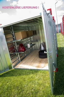 4m - Der Originale TÜV KOVOBEL Blech- Lager- und Baucontainer in 5 Längen, NEU ! - Bild 1 von 4