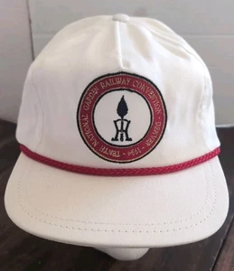 Vintage 1994 10th National Garden Railway Convention Denver Seil Riemen Rücken Hut USA - Bild 1 von 12