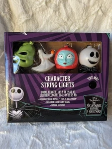 NEW 1993 Disney The Nightmare Before Christmas Musical Character String Lights - Picture 1 of 4