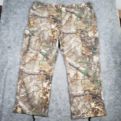 Realtree Camo Pants Mens 3XLarge (48-50) Cargo Stretch Waist Hunting - Image 1 of 4