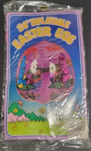 3-D 24" Inflatable Easter Egg Toy. NIP (Updated) - Picture 1 of 2