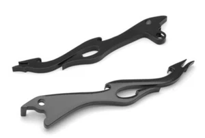Flame Brake Clutch Levers Black SUZUKI Boulevard S50 S83 C90 Intruder 1400 1500 - Picture 1 of 1
