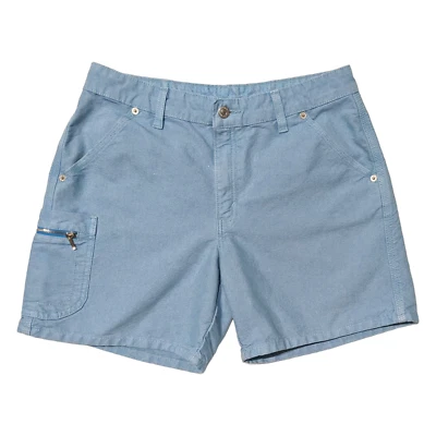 Pantalones cortos cargo vintage Y2K Levi's para mujer talla 10 MIS azul cielo lona denim 2002 Foto 1 de 4