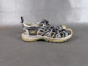 Keen 7 Newport Sandals Waterproof Outdoor Hiking Slip On Womens Black White - Bild 1 von 13