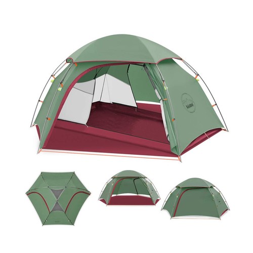 KAZOO Waterproof Backpacking Tent Ultralight 1/2 Person Lightweight