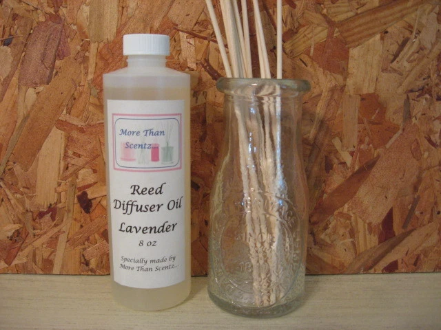Reed Diffuser Fragrance Oil Set - Mini Milk Bottle, Oil, Reeds - Asst Fragrances - Image 1 of 4