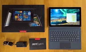 Barely Used, Nuvision Encite Split 11 Tablet Windows 10 Home 4GB RAM 32 GB drive - Picture 1 of 6