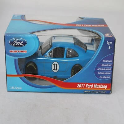 2011 ACTION FORD MUSTANG XFINITY SERIES CARRO DE TESTE AZUL MEGA RARO!! - Imagem 1 de 4