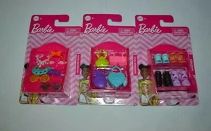 BARBIE HANDBAG PACK , HEADBAND PACK & LADY'S SHOE PACK - Picture 1 of 2