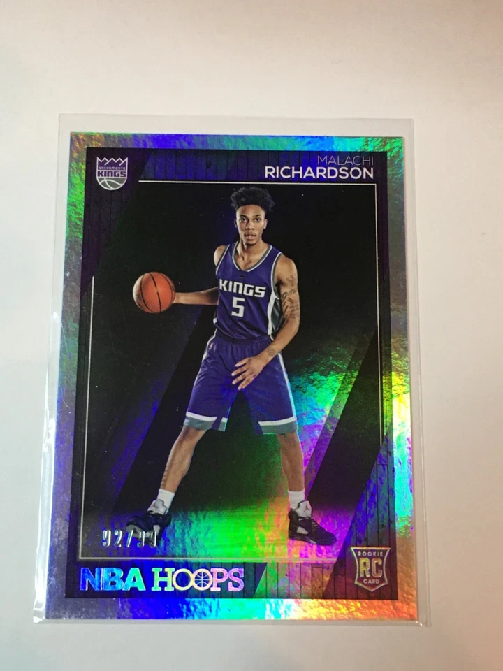 F57731  2016-17 Hoops Silver #279 Malachi Richardson kings/99 - Image 1 of 1