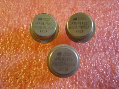 JAN2N1485 Lot of 3 NOS from STC (CCSX) No International Shipping - Image 1 of 2