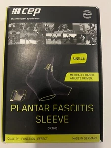 CEP Plantar Fasciitis Sleeve, BLACK , Unisex Size ii - Picture 1 of 3