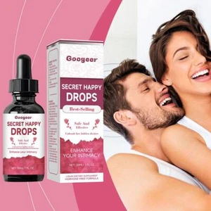 Secret Happy Drops,Pleasure Peak.Oral Drops,Happy Drops for Women Experience- - Picture 1 of 16