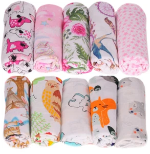 Mullwindeln Stoffwindeln Spucktücher Baumwollwindeln 70x80 Babytücher Spucktuch - Bild 1 von 18