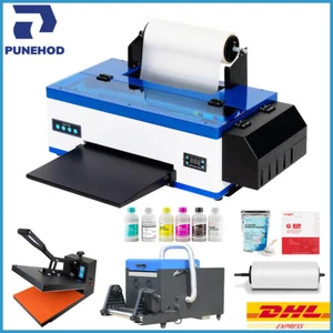 PUNEHOD A3 L1800 DTF Printer for Garment Transfer +Powder Shaker +Heat press - Picture 1 of 14