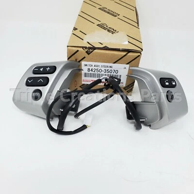 8425035070 Conjunto de interruptor de almohadilla de dirección genuino Toyota FJ Cruiser 84250-35070 OEM Foto 1 de 4
