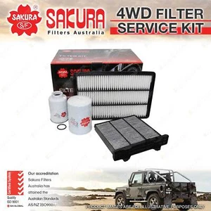 Sakura 4WD Filter Service Kit for Mitsubishi Pajero NS NT NW NX Refer RSK8 - Picture 1 of 2